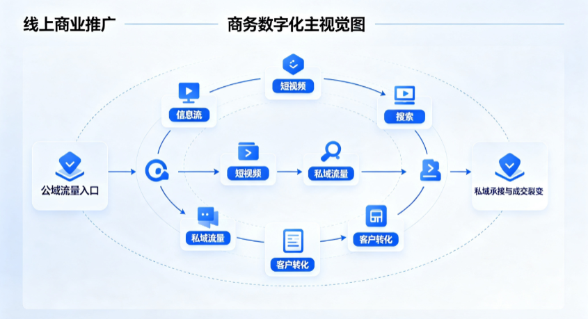 德城区线上商业推广怎么做？全域流量闭环搭建与低成本转化实战指南